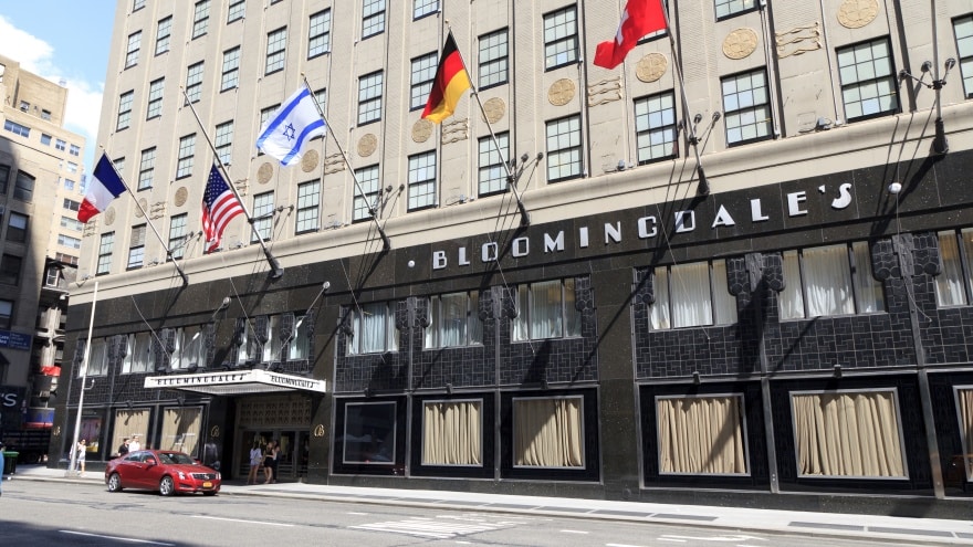 Bloomingdales New York'ta alışveriş