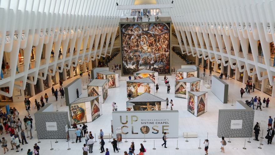 Westfield World Trade Center New York'ta nerede alışveriş yapılır?