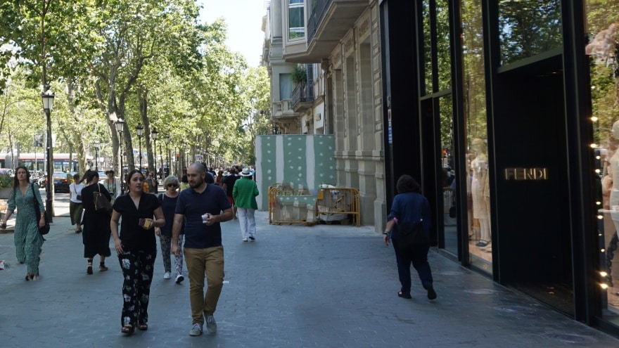 Barselona gezilecek yerler Passeig de Gracia