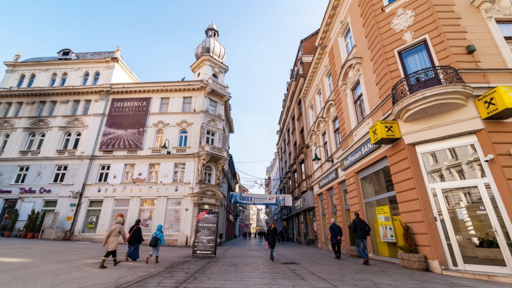 ferhadiye caddesi saraybosna Ferhadiye Caddesi – Şehrin en popüler yaya rotası