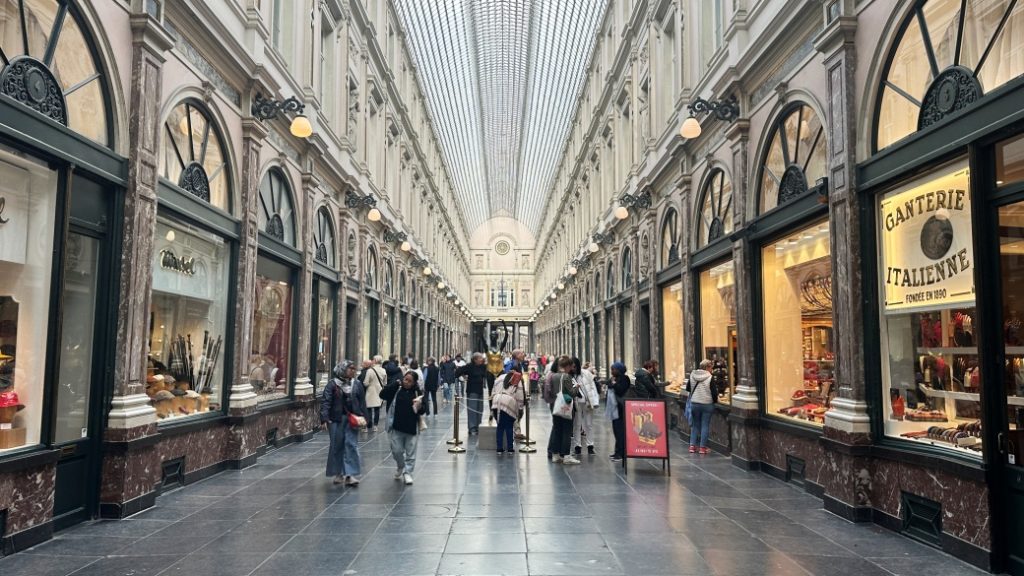 Galeries Royales Saint-Hubert, Brüksel’in tarihi alışveriş galerisi