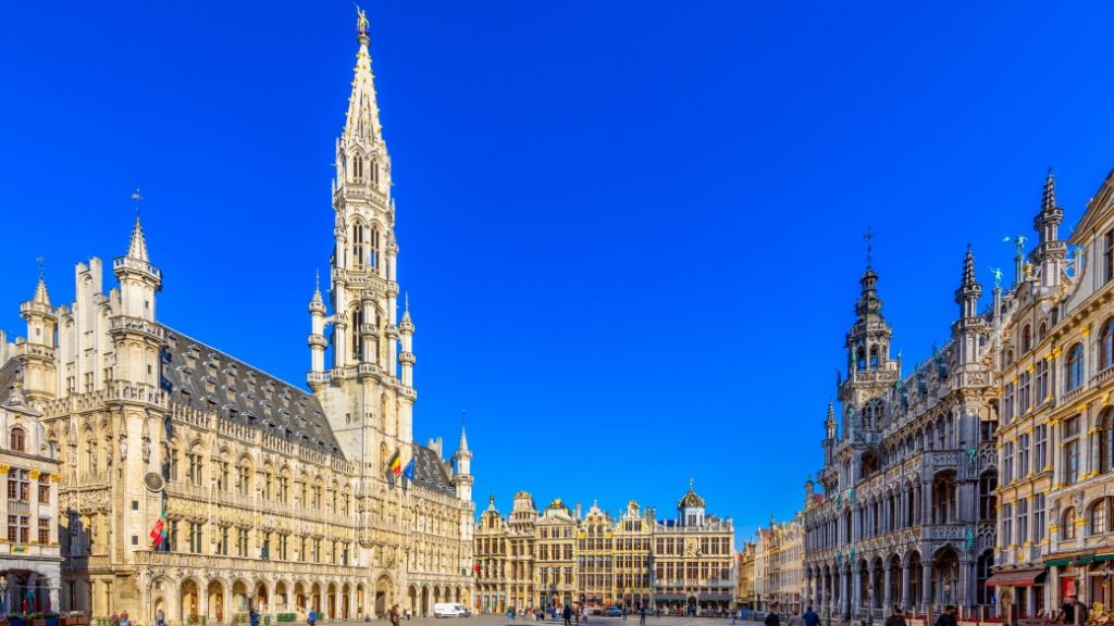 Hotel de Ville, Brüksel Belediye Binası olarak bilinen tarihi yapı
