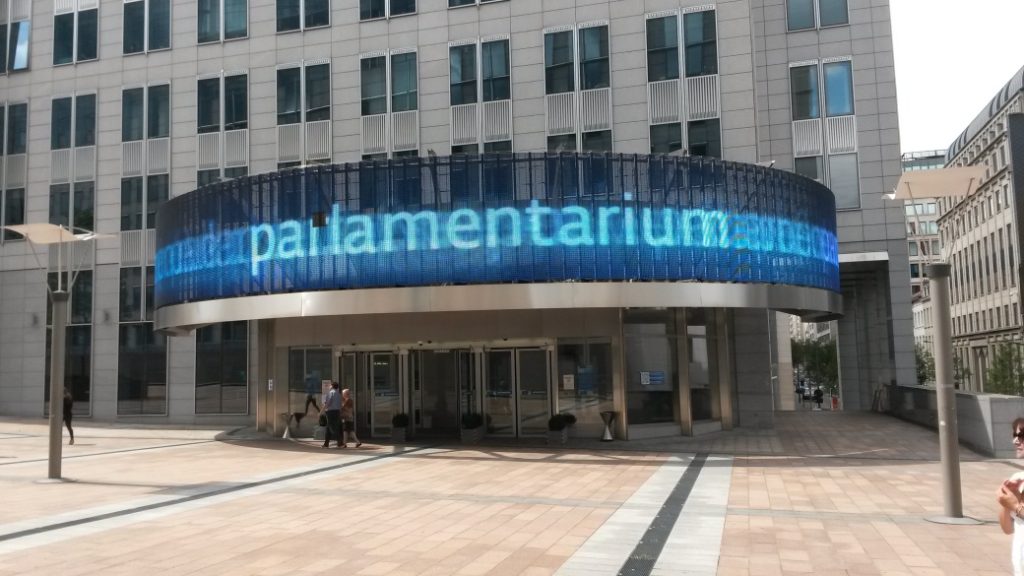 Parlamentarium, Avrupa Parlamentosu’nun ziyaretçi merkezi olarak hizmet verir