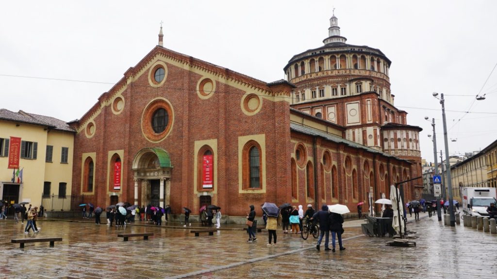 Santa Maria delle Grazie – Son Akşam Yemeği freskiyle ünlü kilise