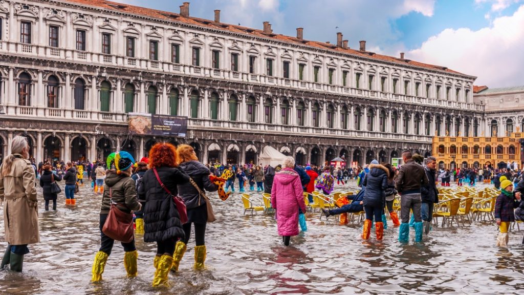 acqua alta venedik Acqua Alta – Venedik’in mevsimlik su taşkınları
