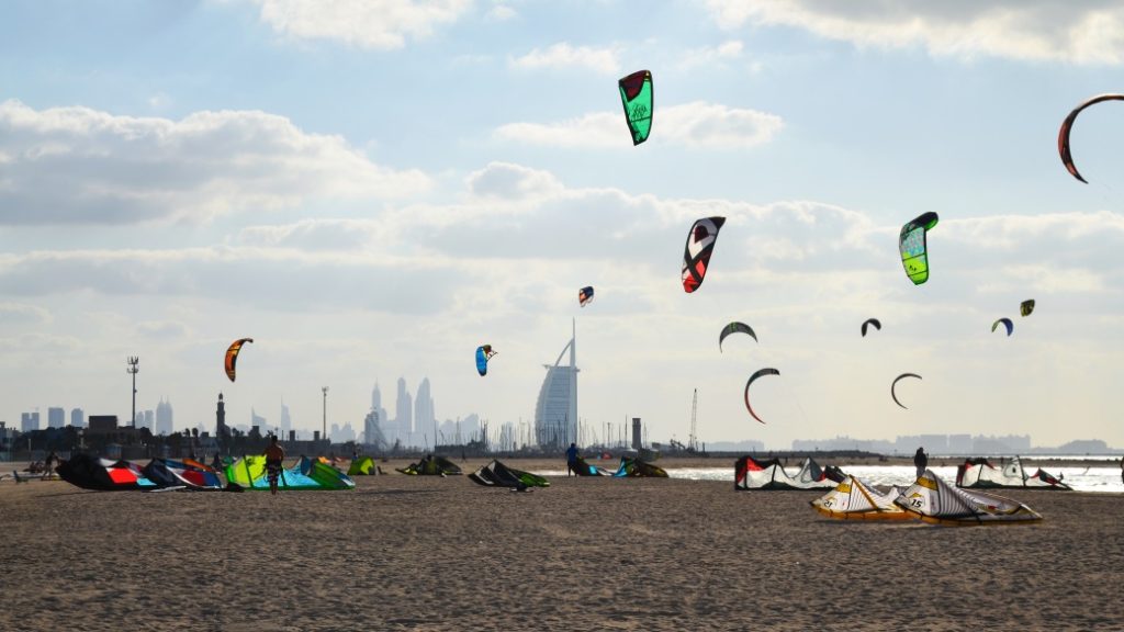 Kite Beach – Dubai’de spor ve deniz bir arada