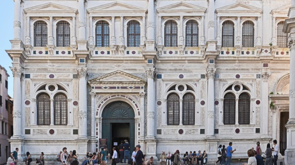 scuola grande di san rocco venedik San Rocco Okulu – Tintoretto’nun freskleriyle bezeli yapı