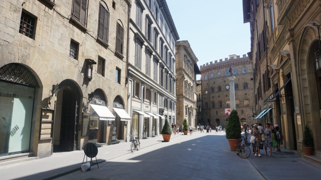 Via de' Tornabuoni – Floransa’nın lüks alışveriş caddesi