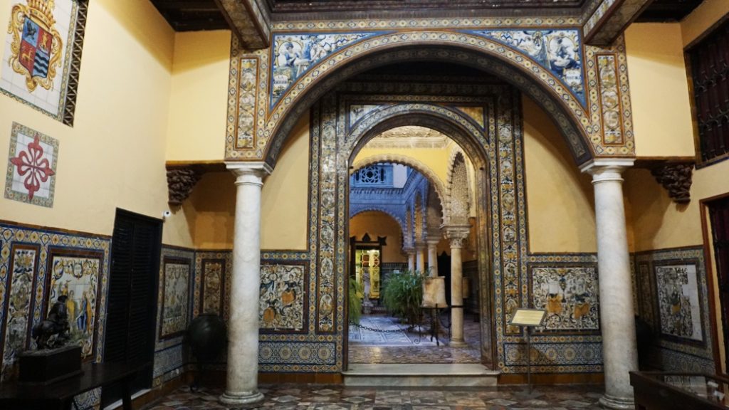 palace countess lebrija sevilla Kontes Lebrija Sarayı – Mozaiklerle bezenmiş bir konak