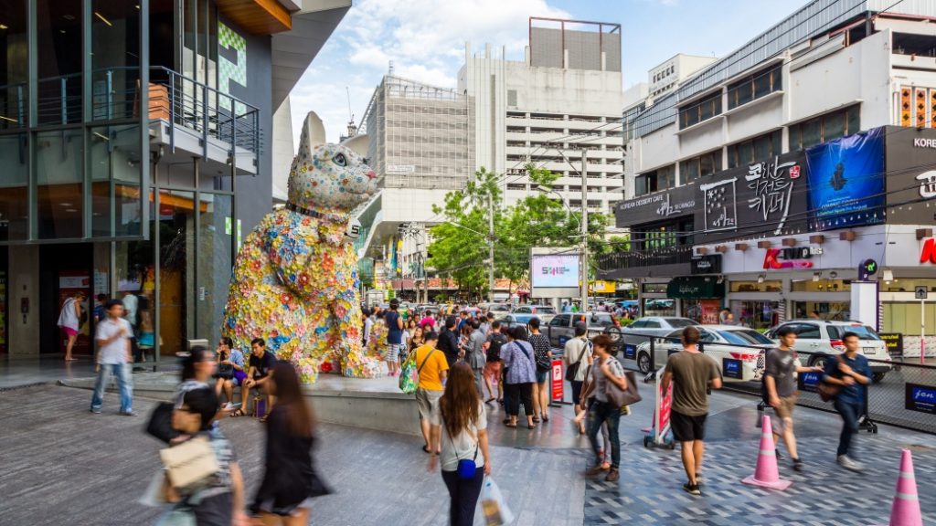 siam square bangkok Siam Square – Alışverişin merkezi