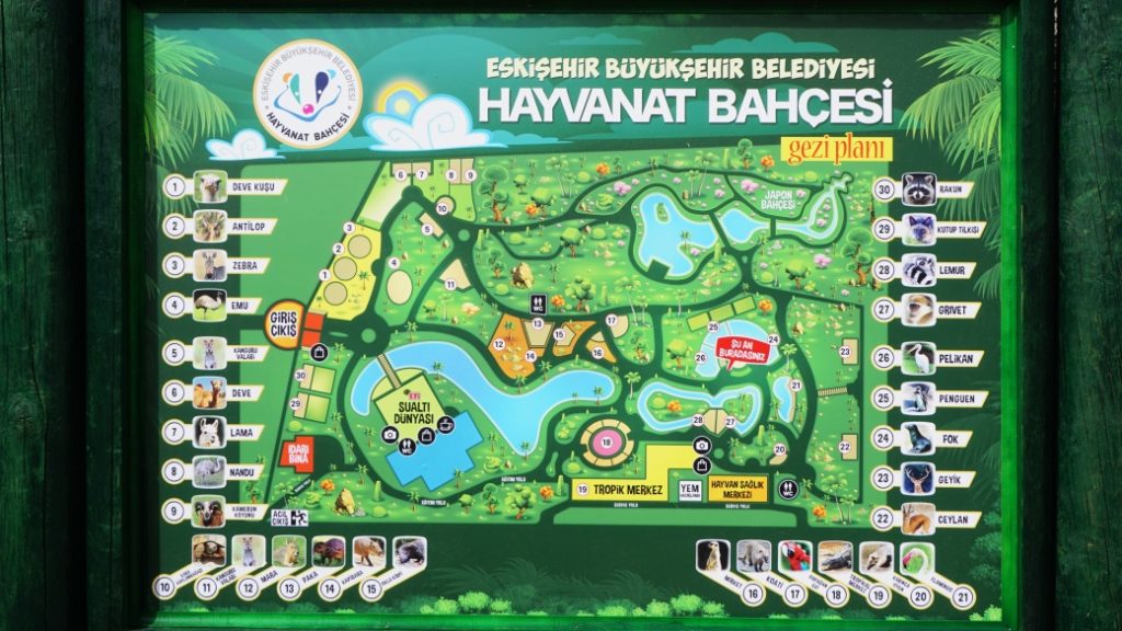 Eskişehir Hayvanat Bahçesi ve Eti Sualtı Dünyası