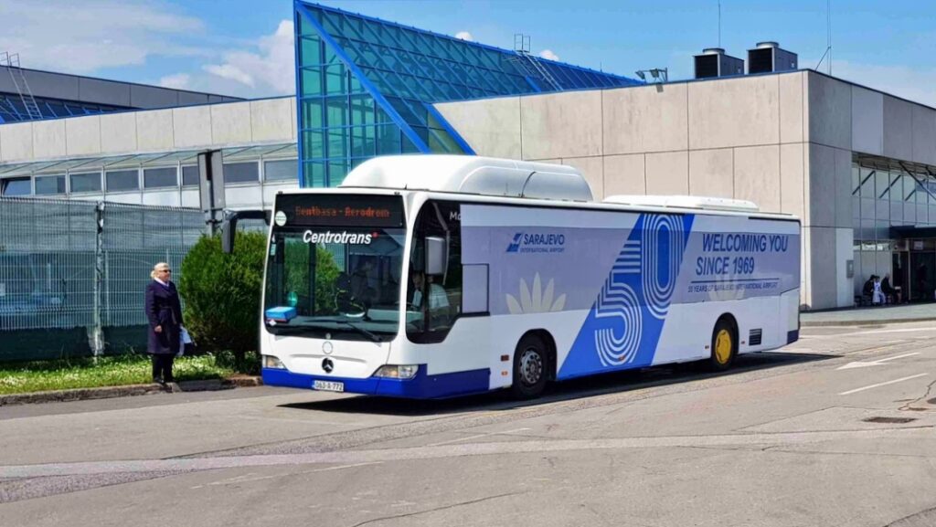 Saraybosna Airport Bus (Centrotrans) ile Şehir Merkezine Ulaşım