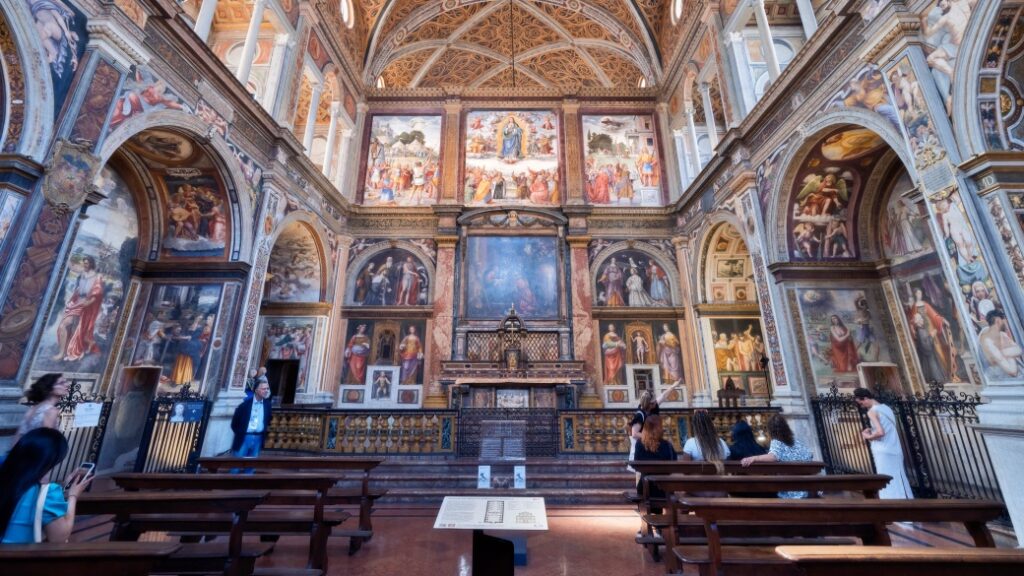 chiesa di san maurizio milano San Maurizio Kilisesi – Milano’nun Sistina Şapeli