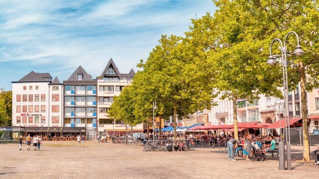 Heumarkt – Köln’ün tarihi pazar meydanı