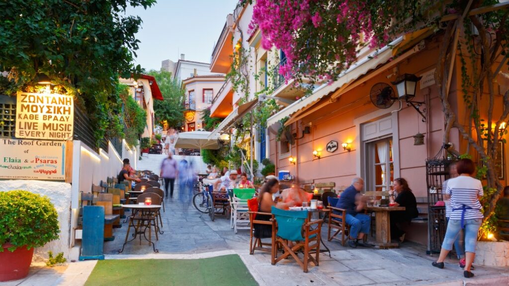 plaka atina Plaka Bölgesinde Konaklama