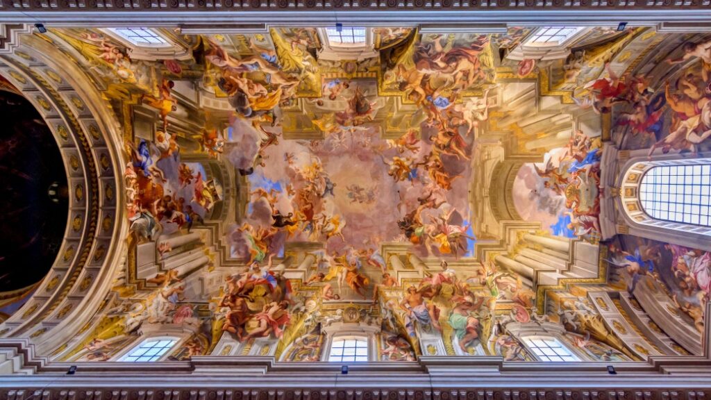 Sant’Ignazio Kilisesi – Tavan illüzyonunun adresi