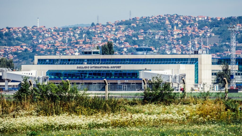 Saraybosna Uluslararası Havalimanı Terminal Görünümü