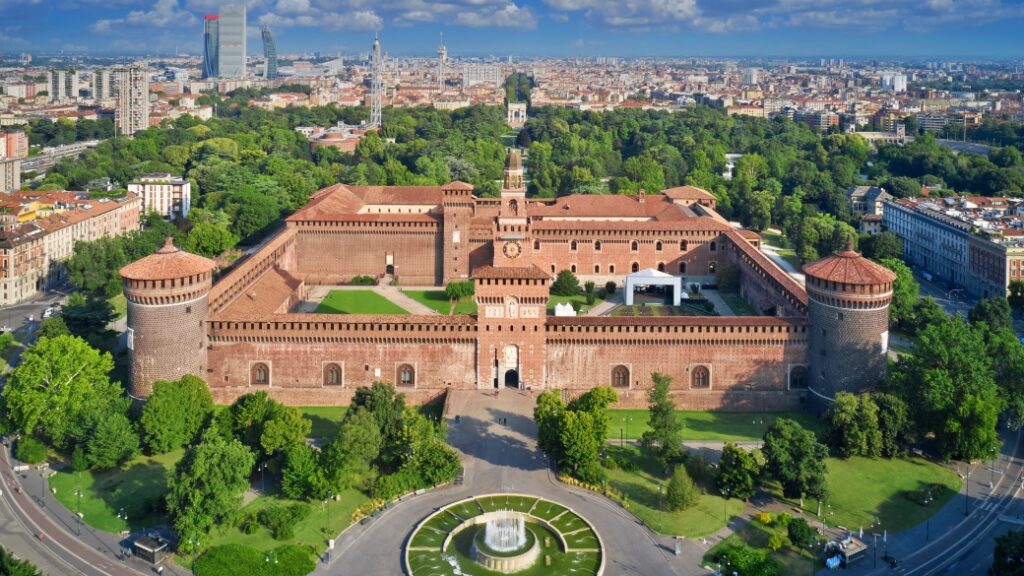 sforza castle milano Sforza Castle – Tarih ve sanat dolu bir kale