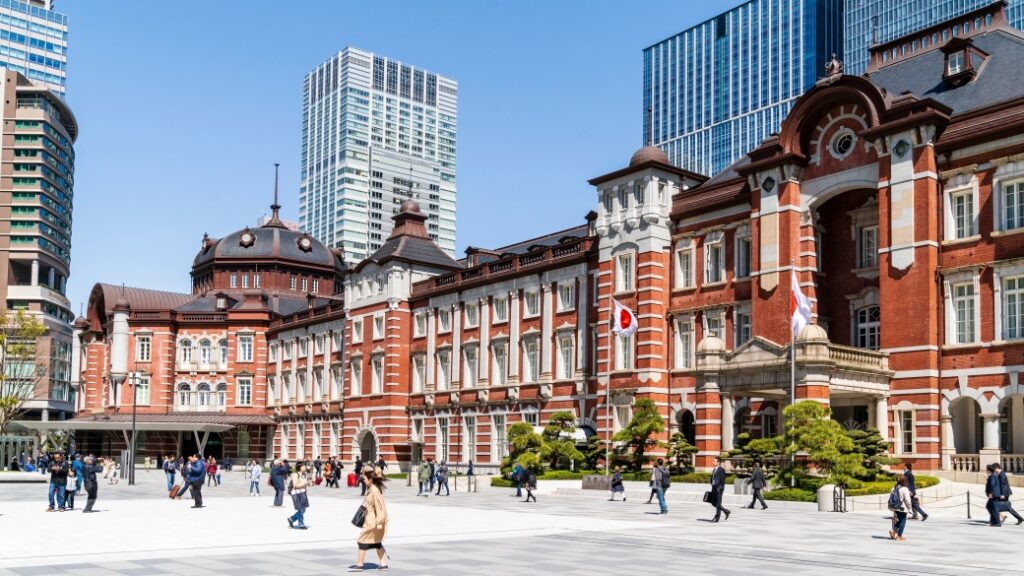 tokyo central railway station Tokyo İstasyonu – Kırmızı tuğlalarla tarihi durak