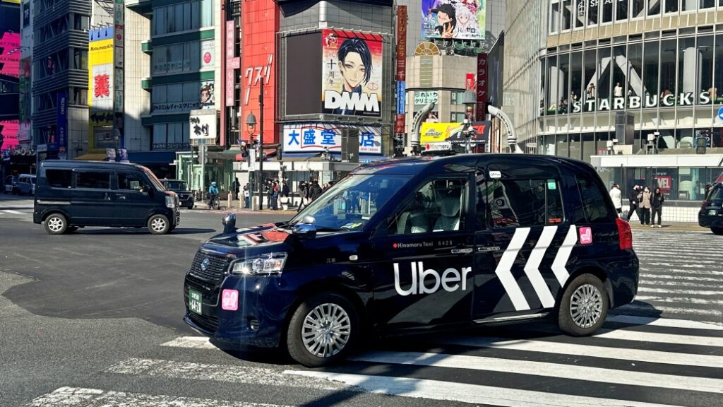Haneda Havalimanı Uber ve GO Taxi Uygulaması