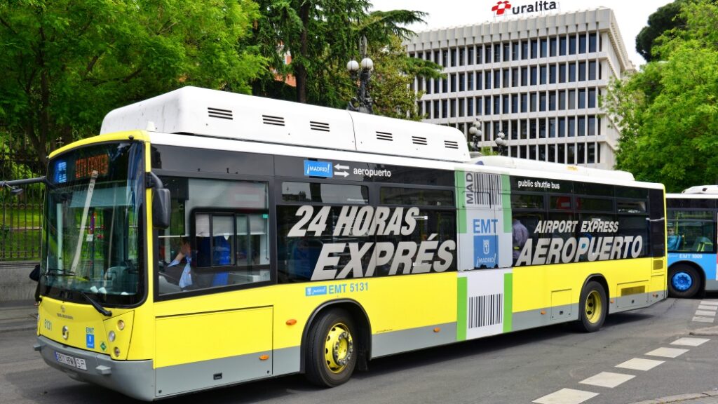 Madrid Airport Express Otobüs (Hat 203)