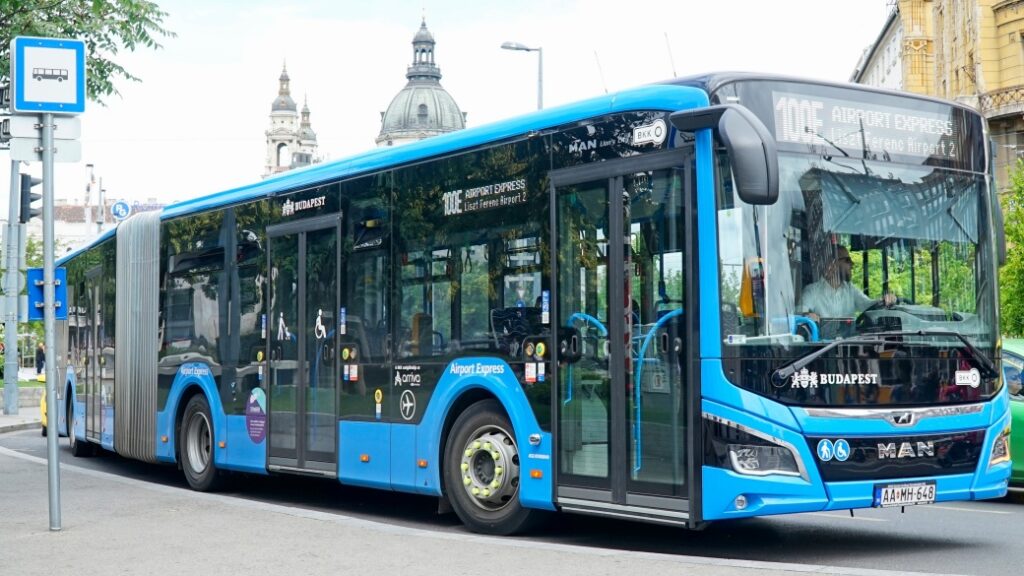 belediye otobusu budapeste havalimani