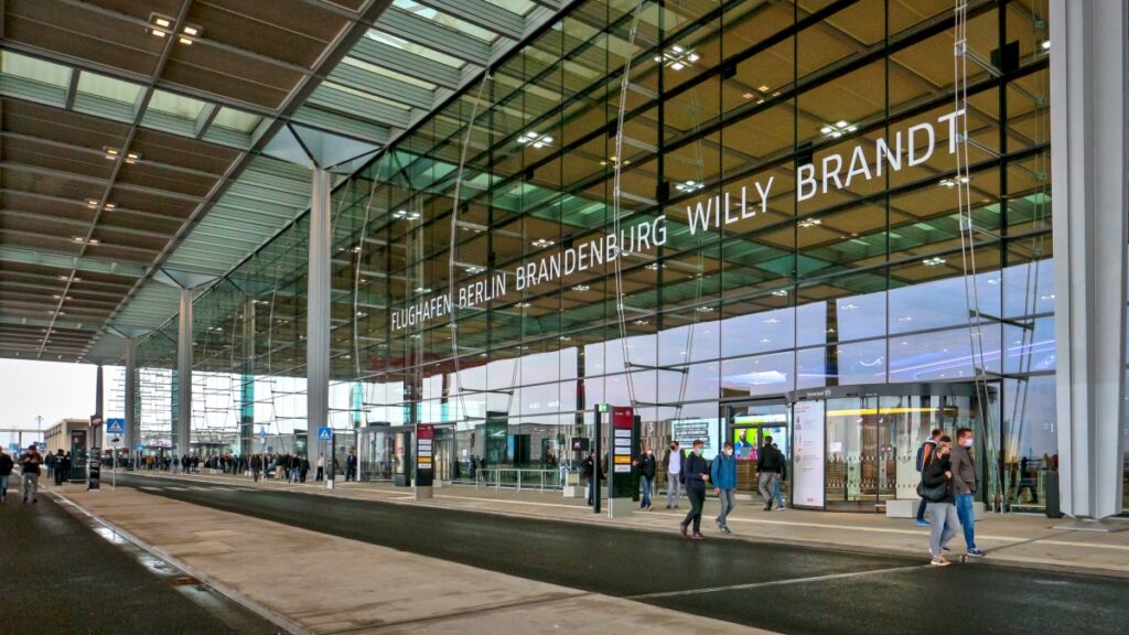 Berlin Brandenburg Havalimanı Terminal Görünümü