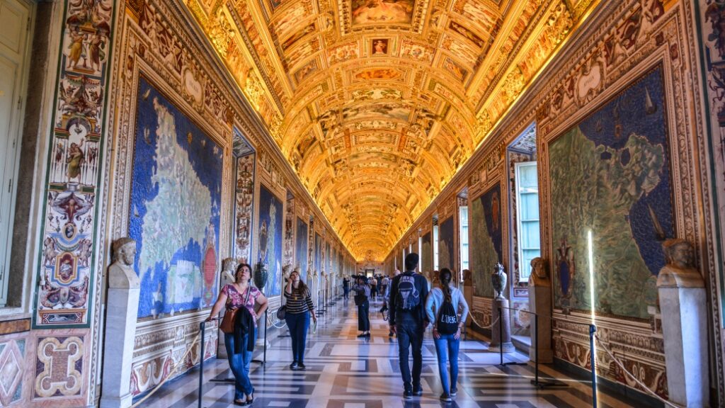 gallery of maps roma Gallery of Maps – Vatikan’ın Ünlü Haritalar Galerisi