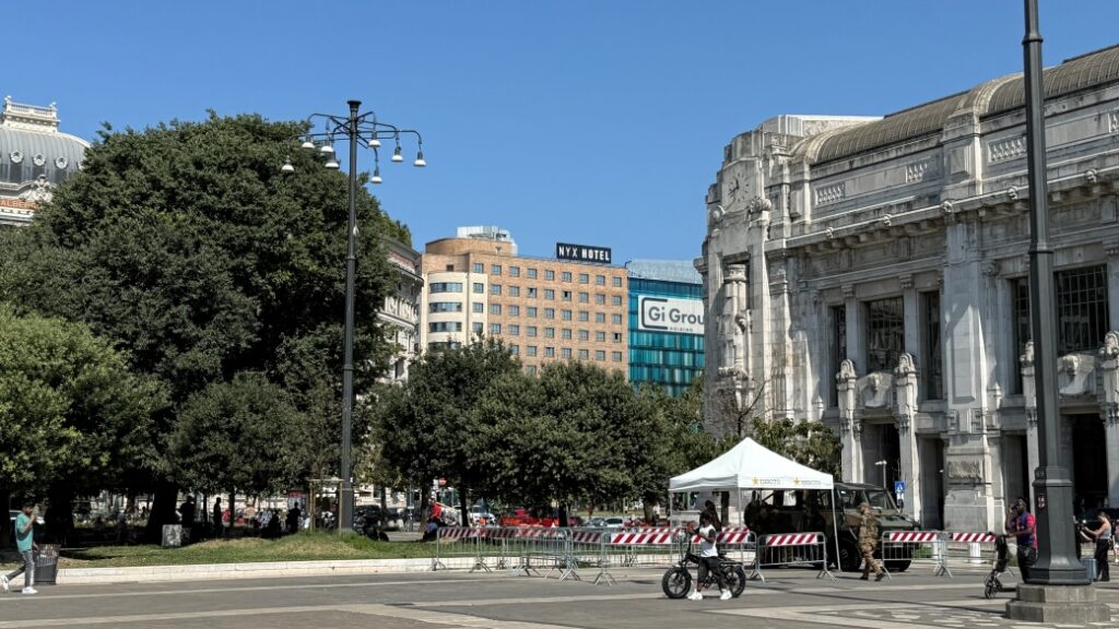 NYX Hotel Milan Oteli ve Stazione Centrale Konumu