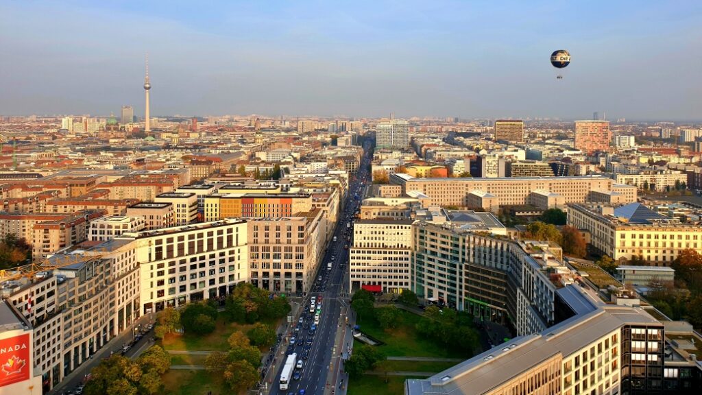 Panoramapunkt – Berlin’e Yukarıdan Bakış