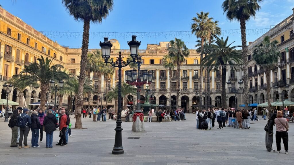 placa reial barcelona