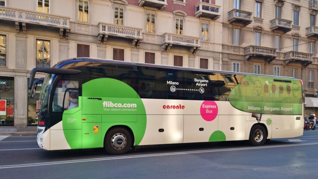 Bergamo Havalimanı Shuttle Otobüsleri
