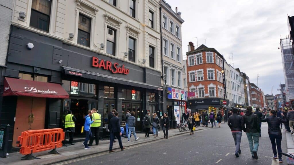 Soho konaklama bölgesi