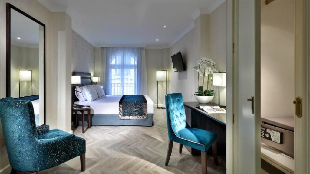 eurostars casa de la lirica madrid Eurostars Casa de la Lírica otel görünümü