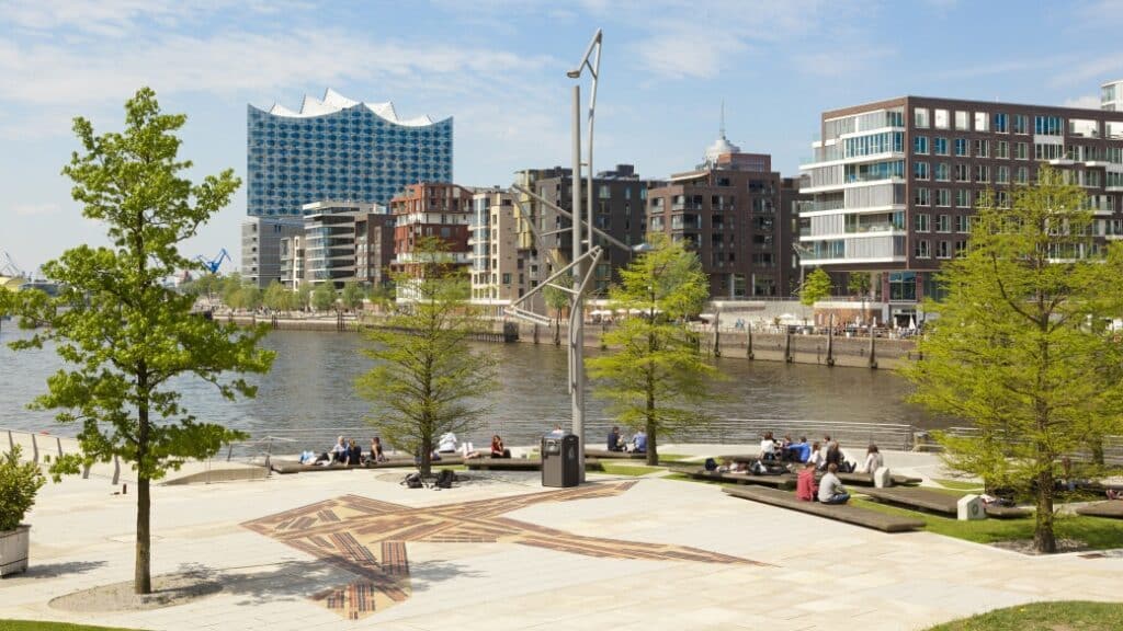 Marco Polo Terraces – HafenCity’de modern dinlenme alanı