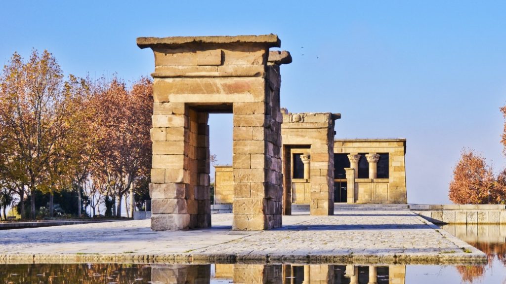 templo de debod madrid Templo de Debod – Antik Mısır Madrid’de